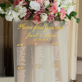 Alphabetical seating chart